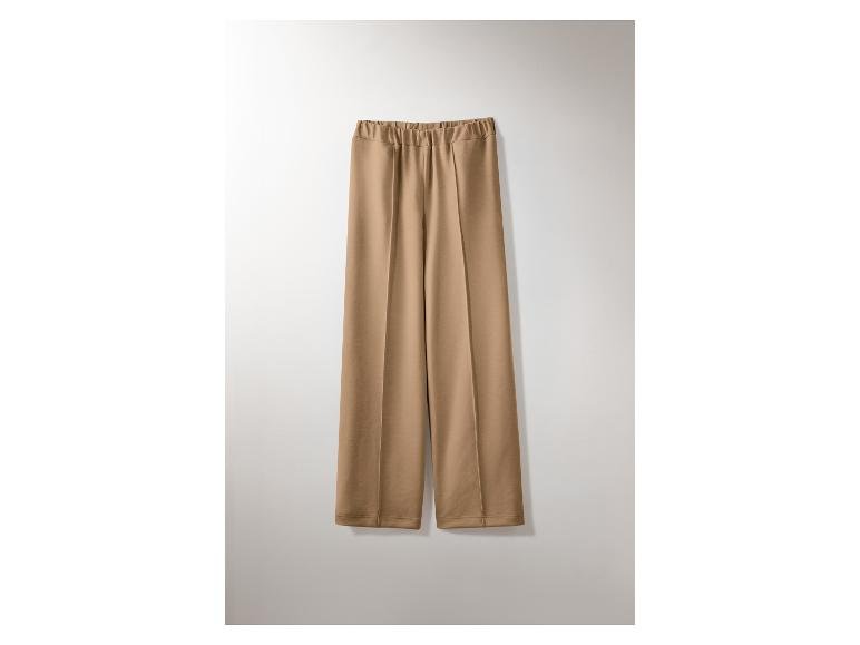 Pantalon large en tissu scuba Premium femme
