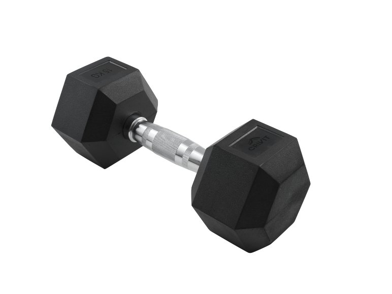 Haltère hexagone 15 kg