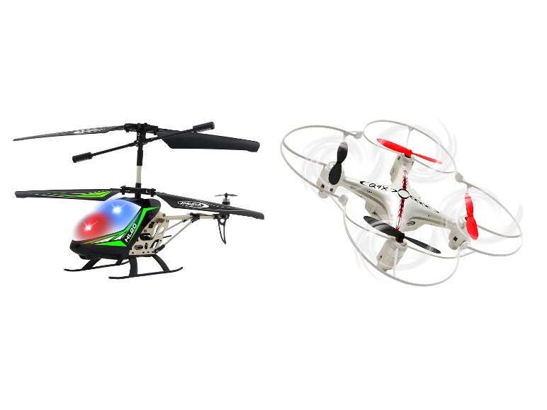 Hélicoptère ou Quadrocoptère