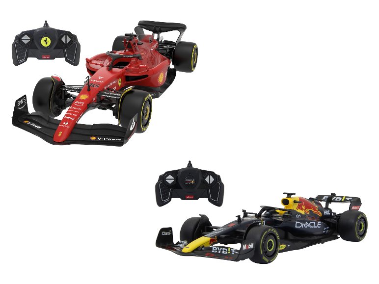 Modèle de véhicule radiocommandé Ferrari F1-75 ou Oracle Red Bull Racing RB