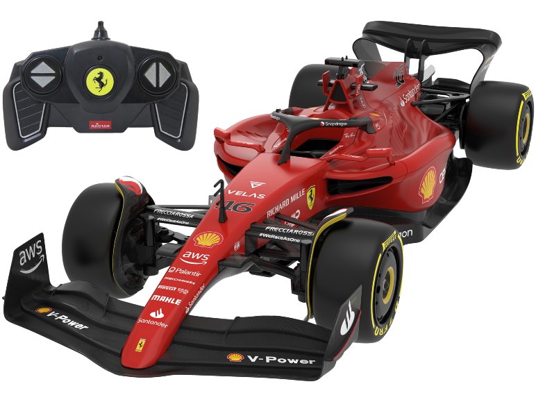 Modèle de véhicule radiocommandé Ferrari F1-75 ou Oracle Red Bull Racing RB