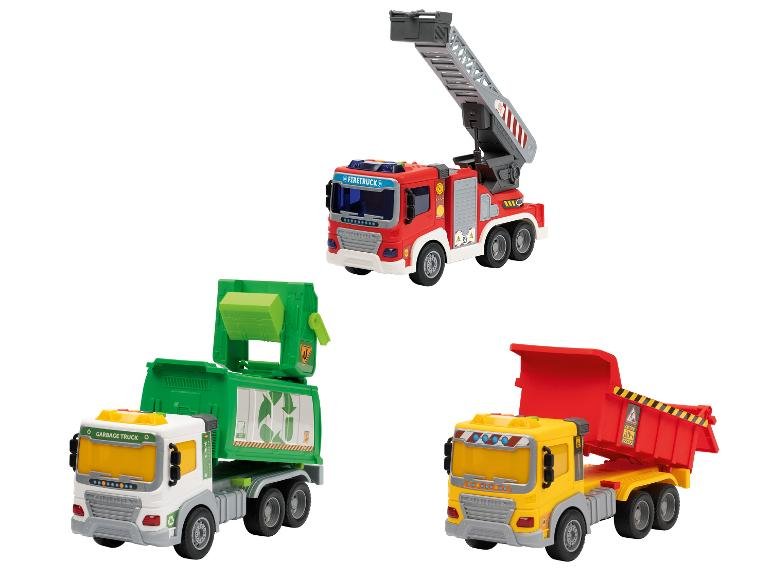 Camion avec lumière et son