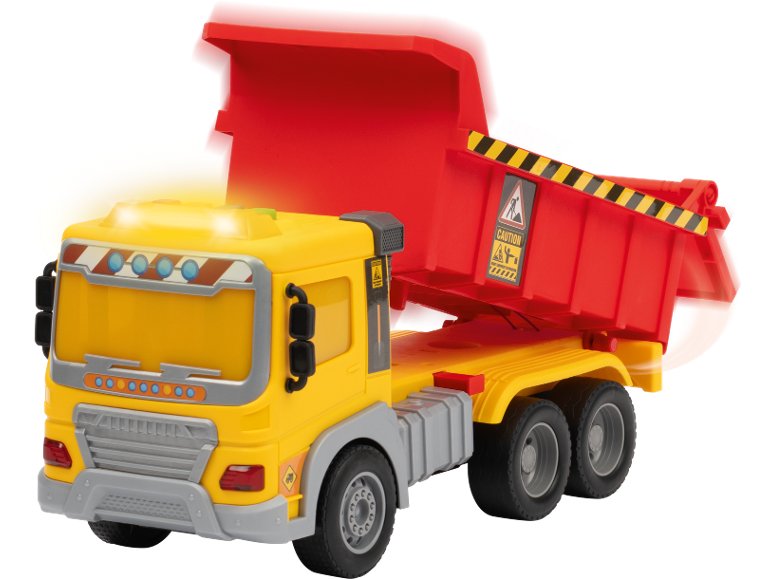Camion avec lumière et son