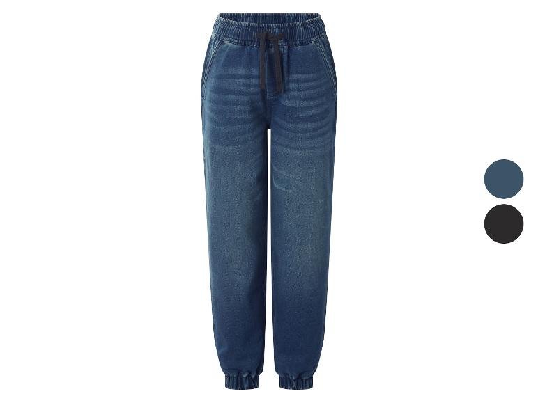 Pantalon thermique en denim molletonné enfant