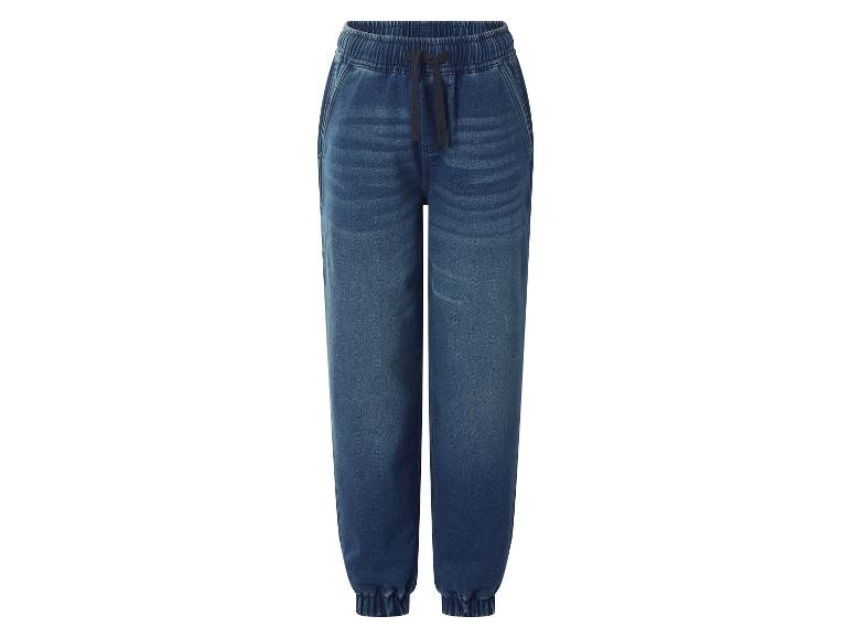 Pantalon thermique en denim molletonné enfant