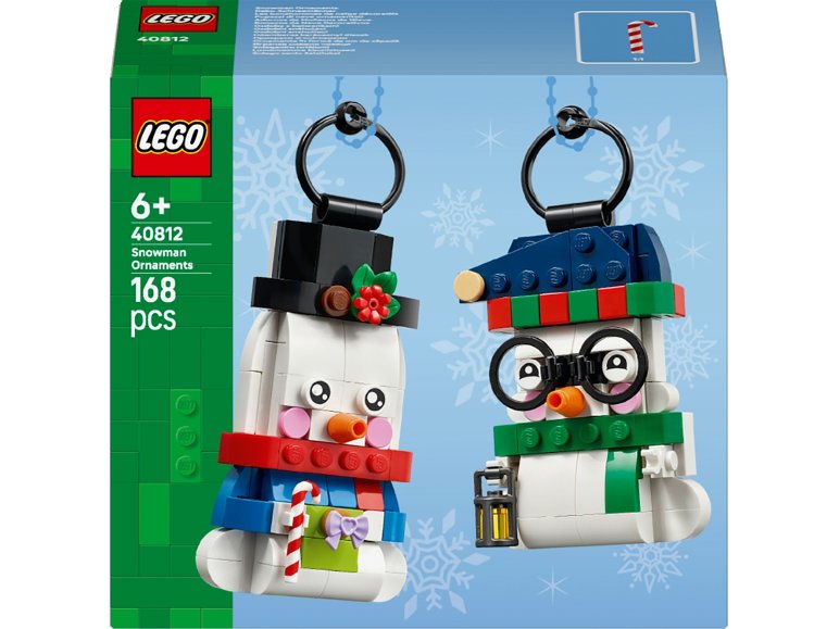 40812 Les bonshommes de neige décoratifs
