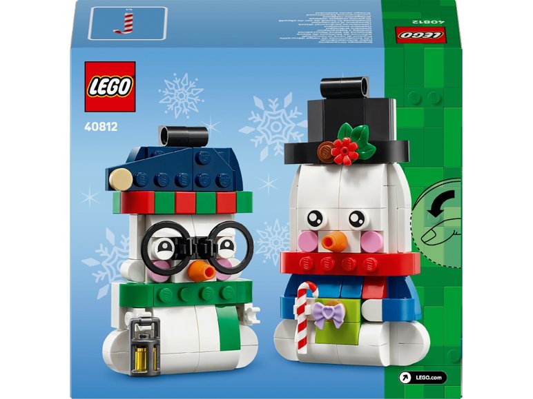 40812 Les bonshommes de neige décoratifs
