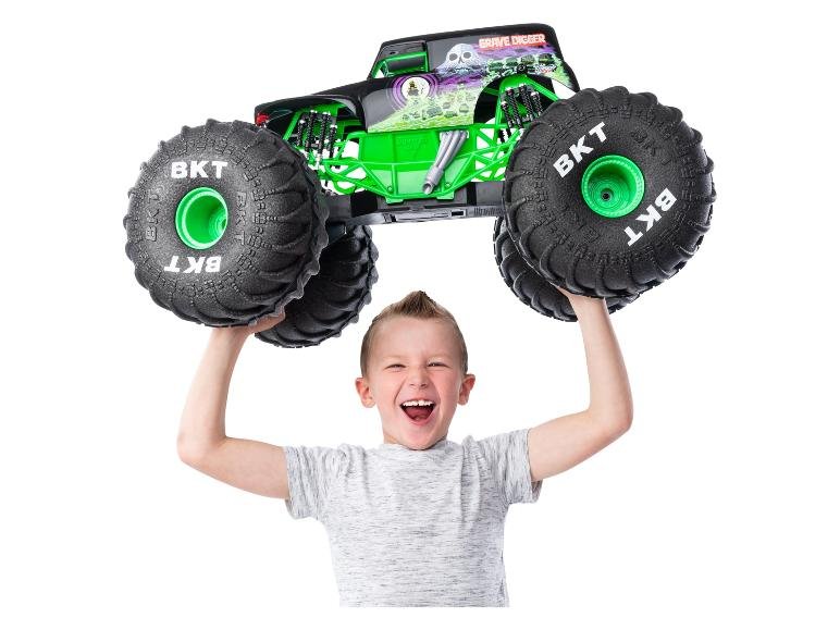 Monster truck tout-terrain télécommandé « Mega Grave Digger »