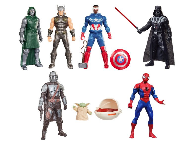 Figurine Avengers ou Star Wars, 24 cm