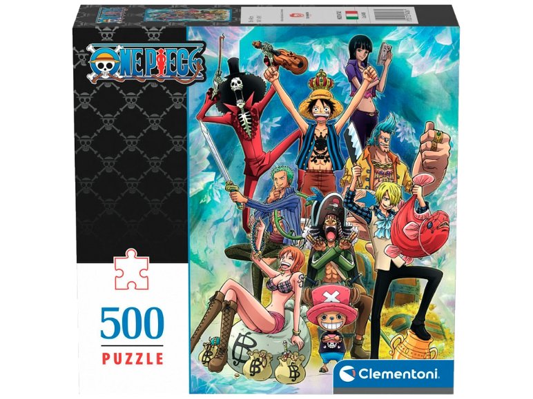 Coffret puzzle Dragon Ball ou One Piece, 500 pièces