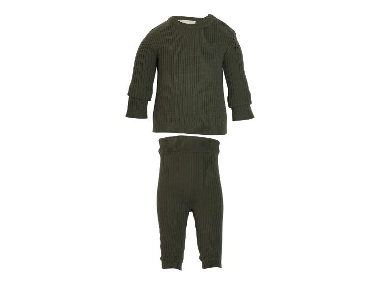 Ensemble en maille en laine mérinos Premium bébé