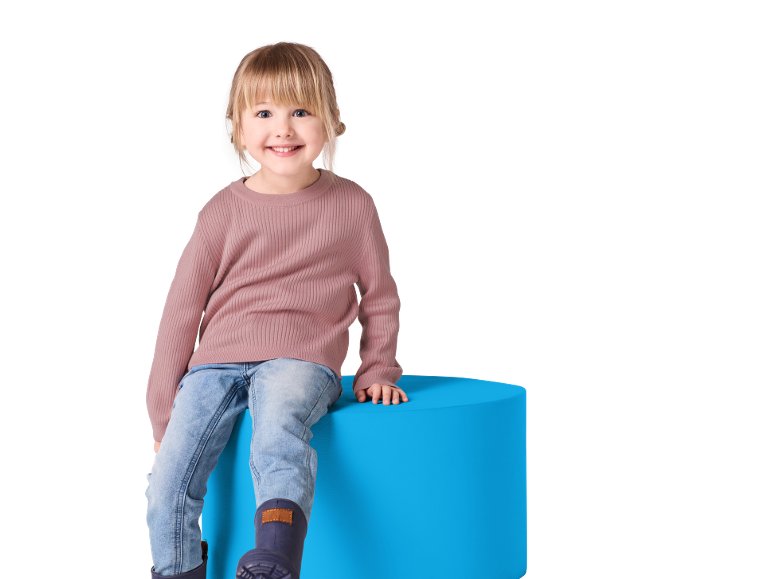 T-shirt manches longues en laine mérinos Premium enfant