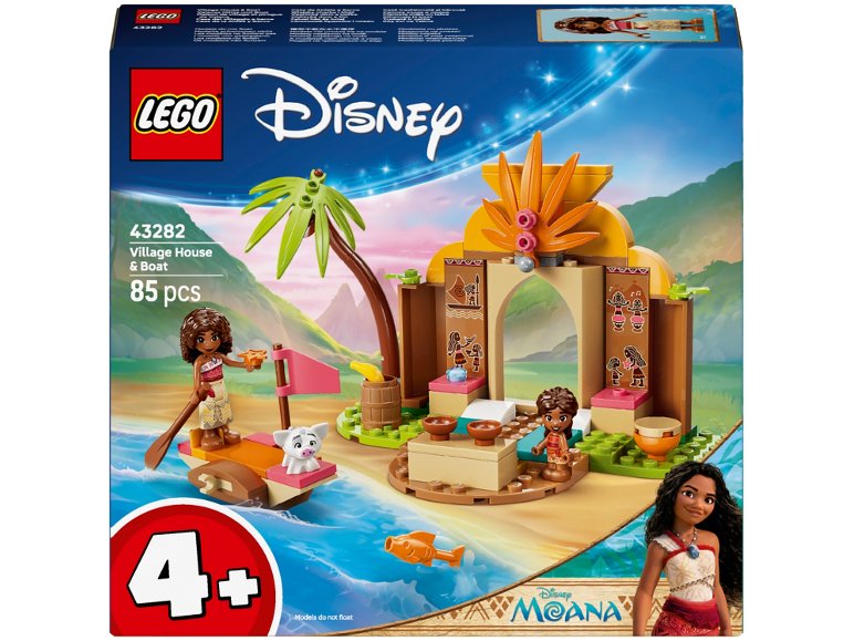 43282 Maison de village et pirogue de Vaiana