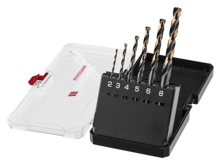 Foret multi-usage, 6 pièces ou Foret Turbo HSS, PBSP 3 A1, 7 pièces