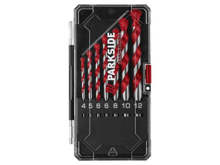 Foret multi-usage, 6 pièces ou Foret Turbo HSS, PBSP 3 A1, 7 pièces