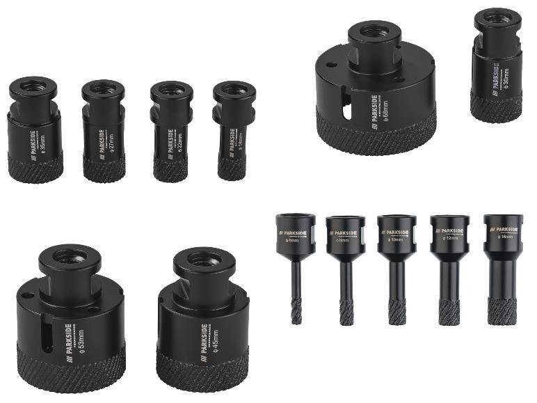 Set de trépans diamant