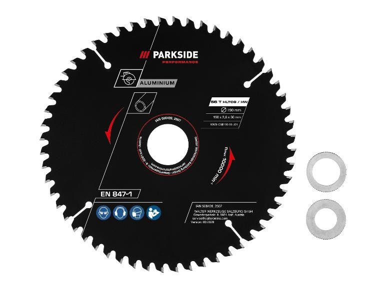 Lame de scie circulaire, ∅ 190 mm, 40 dents ou 56 dents