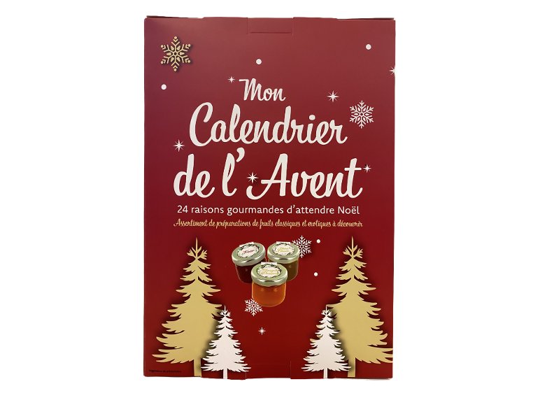 Calendrier de l'avent confitures
