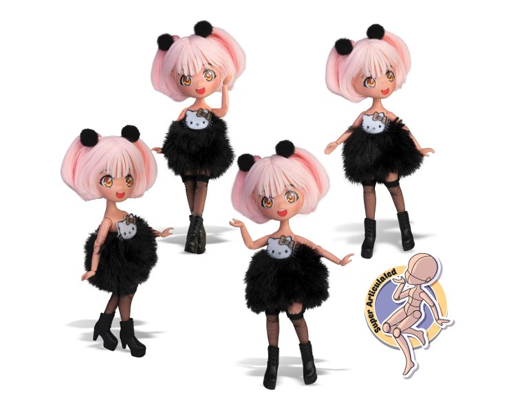 Figurine Manga, 19 cm