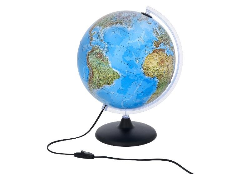 Globe terrestre lumineux