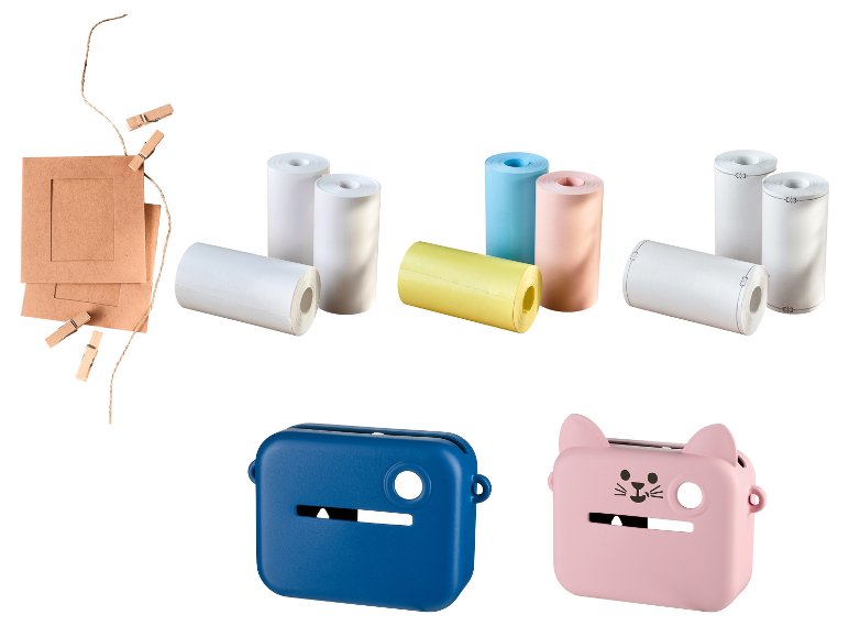 Guirlande de cadre photo ou Rouleaux de papier ou Coque en silicone ou Courroie d'appareil photo