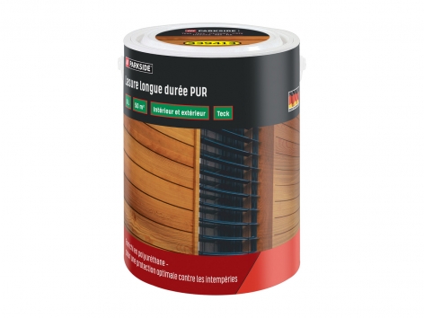 Lasure polyuréthane pour bois teck