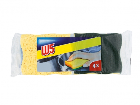 4 éponges grattantes