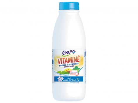 Lait vitaminé UHT