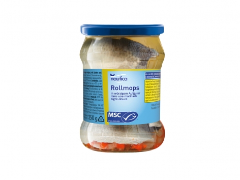 Rollmops ou harengs marinés MSC