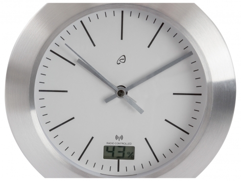 Horloge radioguidée pour salle de bains