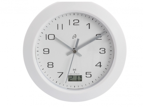 Horloge radioguidée pour salle de bains