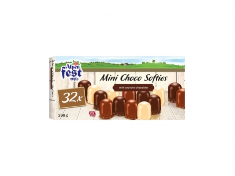 32 mini boules glacage au chocolat