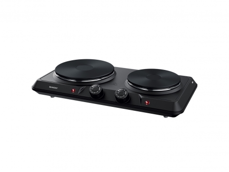 Double plaque de cuisson