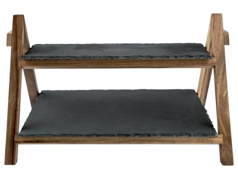 Plateau étagère ou plateaux en ardoise