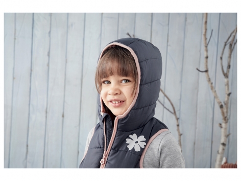 Doudoune sans manches fille