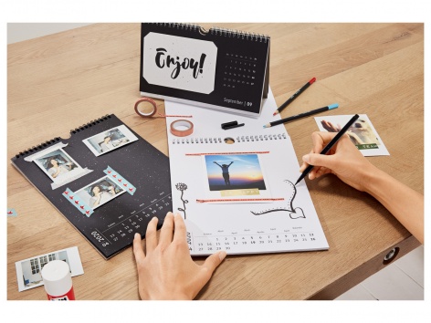 Set de création calendrier/photo