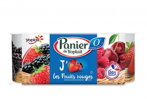 Panier de Yoplait 0 %