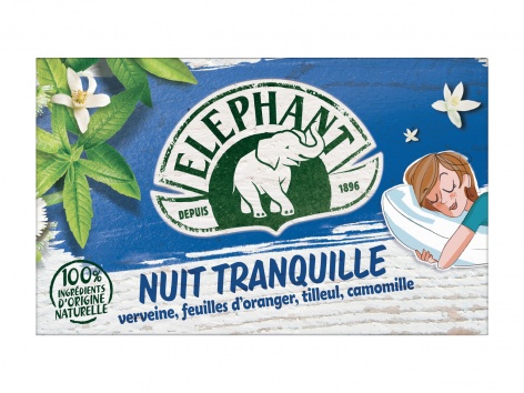 Éléphant infusion nuit tranquille