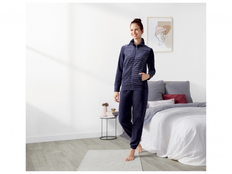 Ensemble détente en velours femme