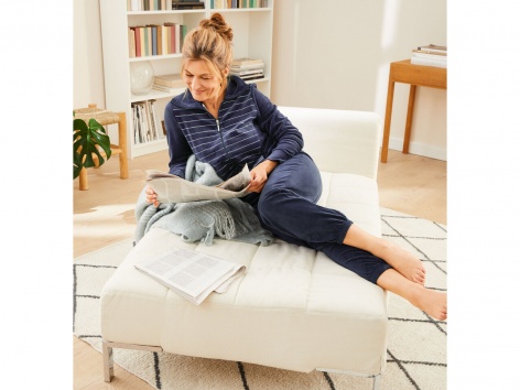 Ensemble détente en velours femme