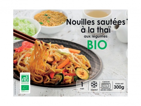 Nouilles sautées à la thaï aux légumes Bio