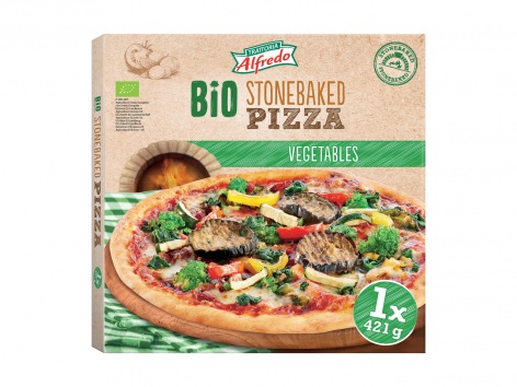 Pizza aux légumes Bio