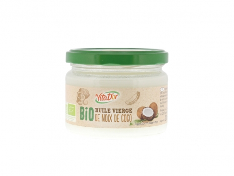 Huile vierge de noix de coco Bio