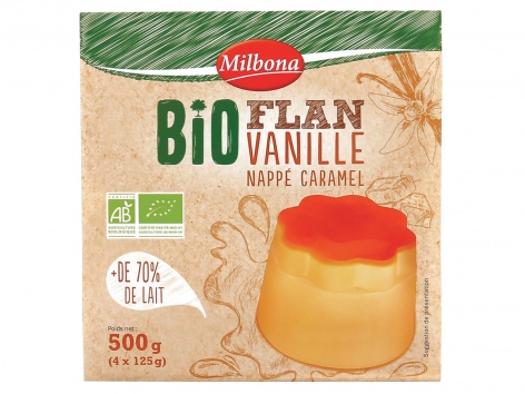 Flan caramel Bio
