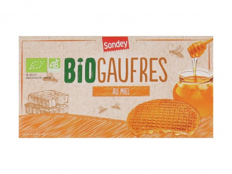 Gaufres au miel Bio