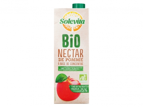 Nectar de pomme sans sucres ajoutés Bio