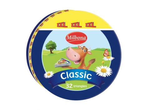 Fromage fondu en portions XXL