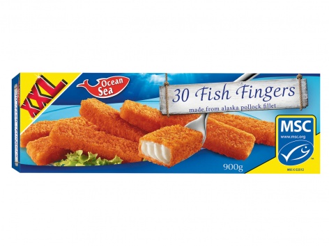 30 bâtonnets de poisson MSC panés XXL