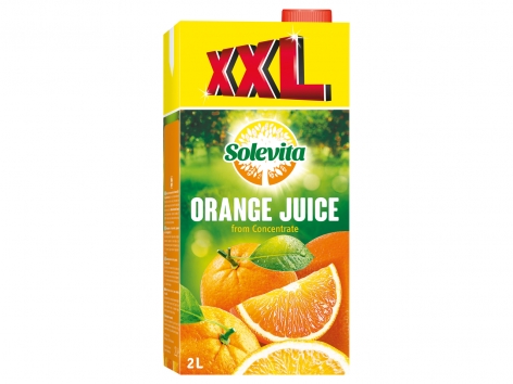 Jus d’orange à base de concentré