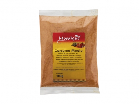 Curcuma moulu
